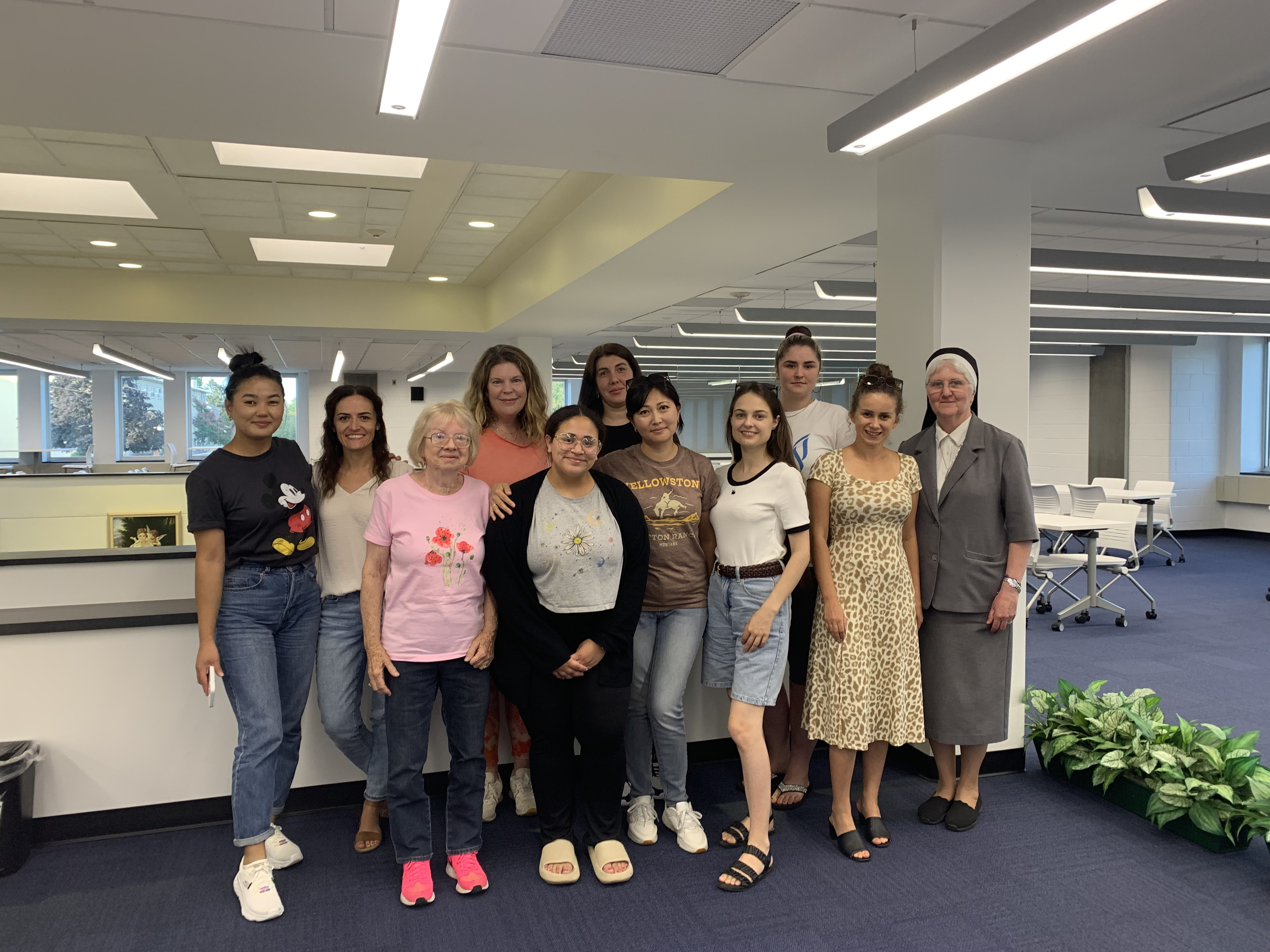 Faculty and students from HFU's ESL Certification Program